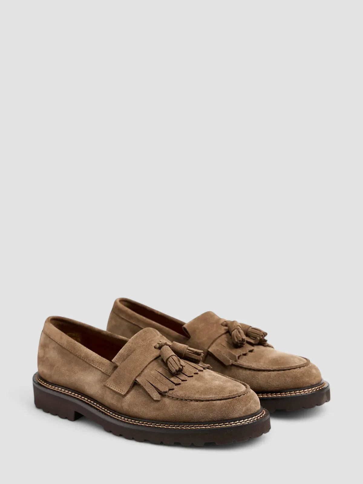 12351 Suede Loafer - Brown