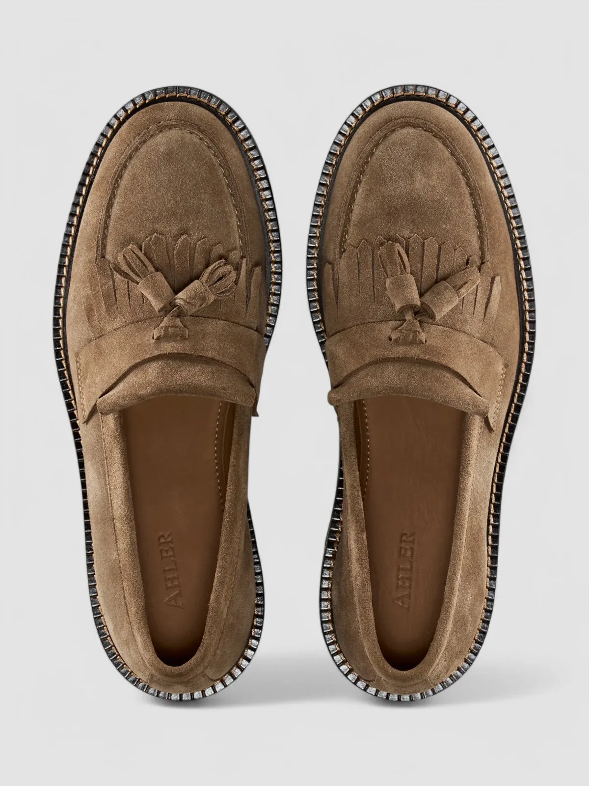 12351 Suede Loafer - Brown