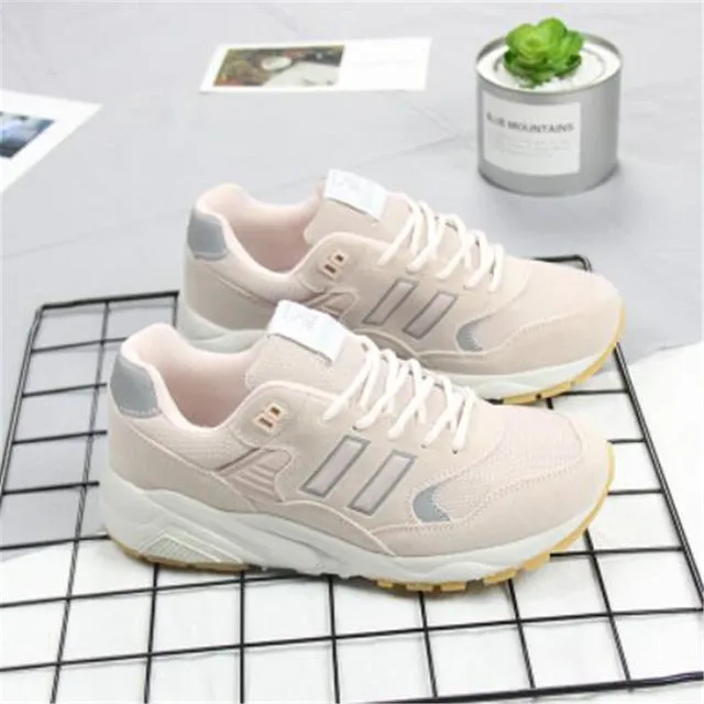 2018 Women's Vulcanize Shoes Lady Casual White Shoes Women Sneaker Black Leisure Thick Soled Shoes Flats Cross-tied Lace Up Soft