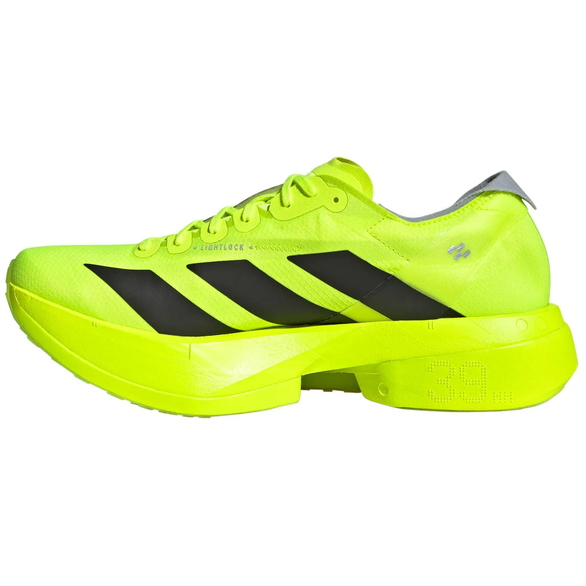 adidas Adizero Adios Pro 4 Running Shoes - Mens - Lucid Lemon/Black/Silver