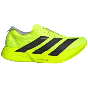 adidas Adizero Adios Pro 4 Running Shoes - Mens - Lucid Lemon/Black/Silver