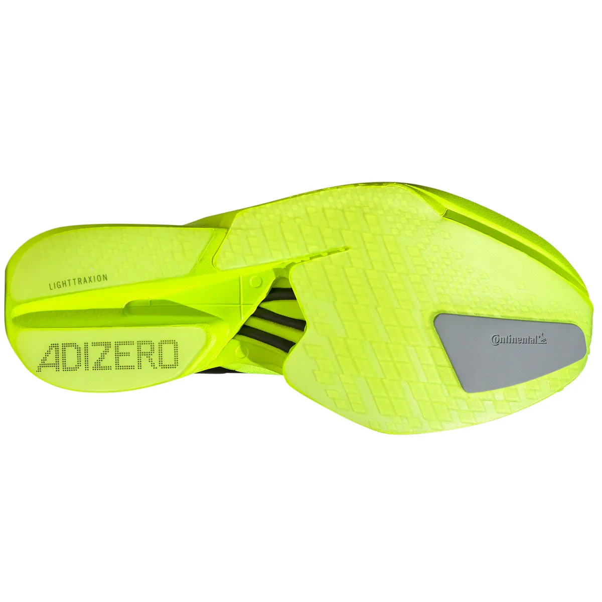 adidas Adizero Adios Pro 4 Running Shoes - Mens - Lucid Lemon/Black/Silver