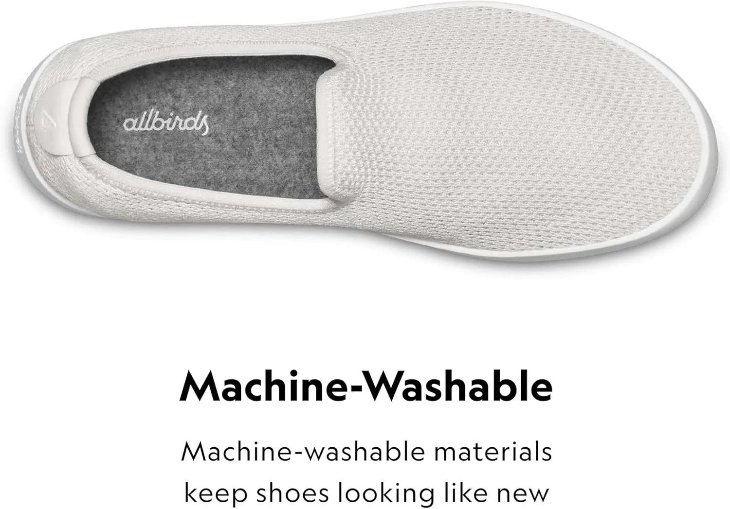 Allbirds Mens Tree Loungers Everyday Slip-On Sneakers, Machine Washable Shoe Made with Natural Materials