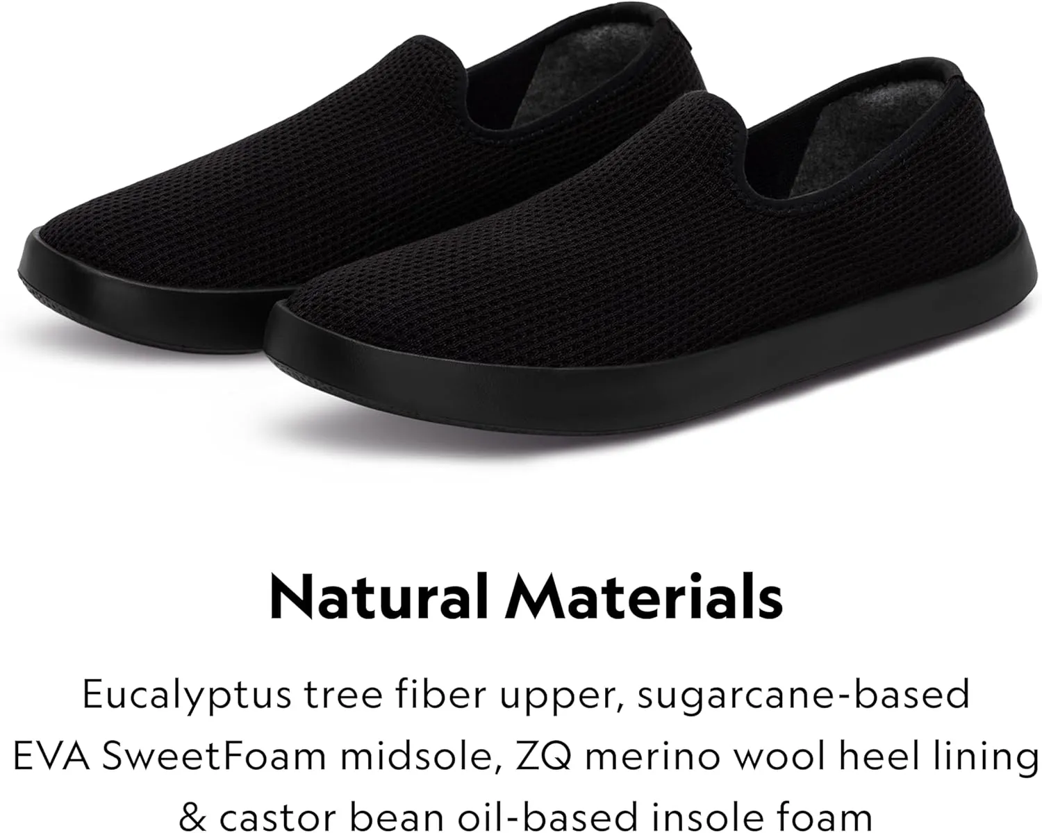 Allbirds Mens Tree Loungers Everyday Slip-On Sneakers, Machine Washable Shoe Made with Natural Materials