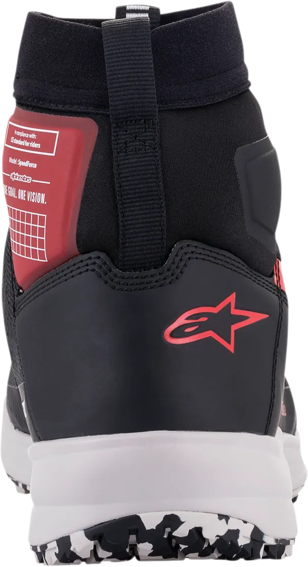 ALPINESTARS Speedforce Shoes - Black/White/Red - US 13 2654321-123-13