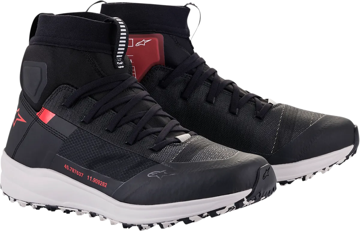 ALPINESTARS Speedforce Shoes - Black/White/Red - US 13 2654321-123-13
