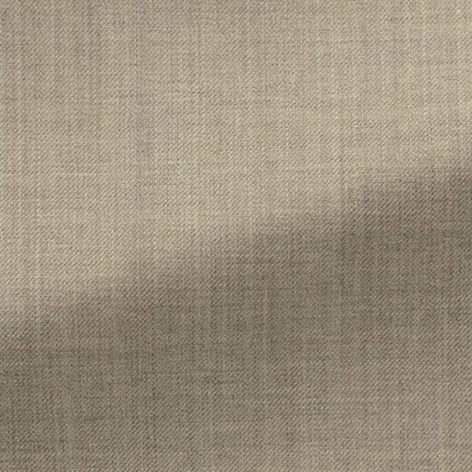 Angelico 365 Doppio Ritorto S130 Merino Wool Twill Light Taupe Mélange