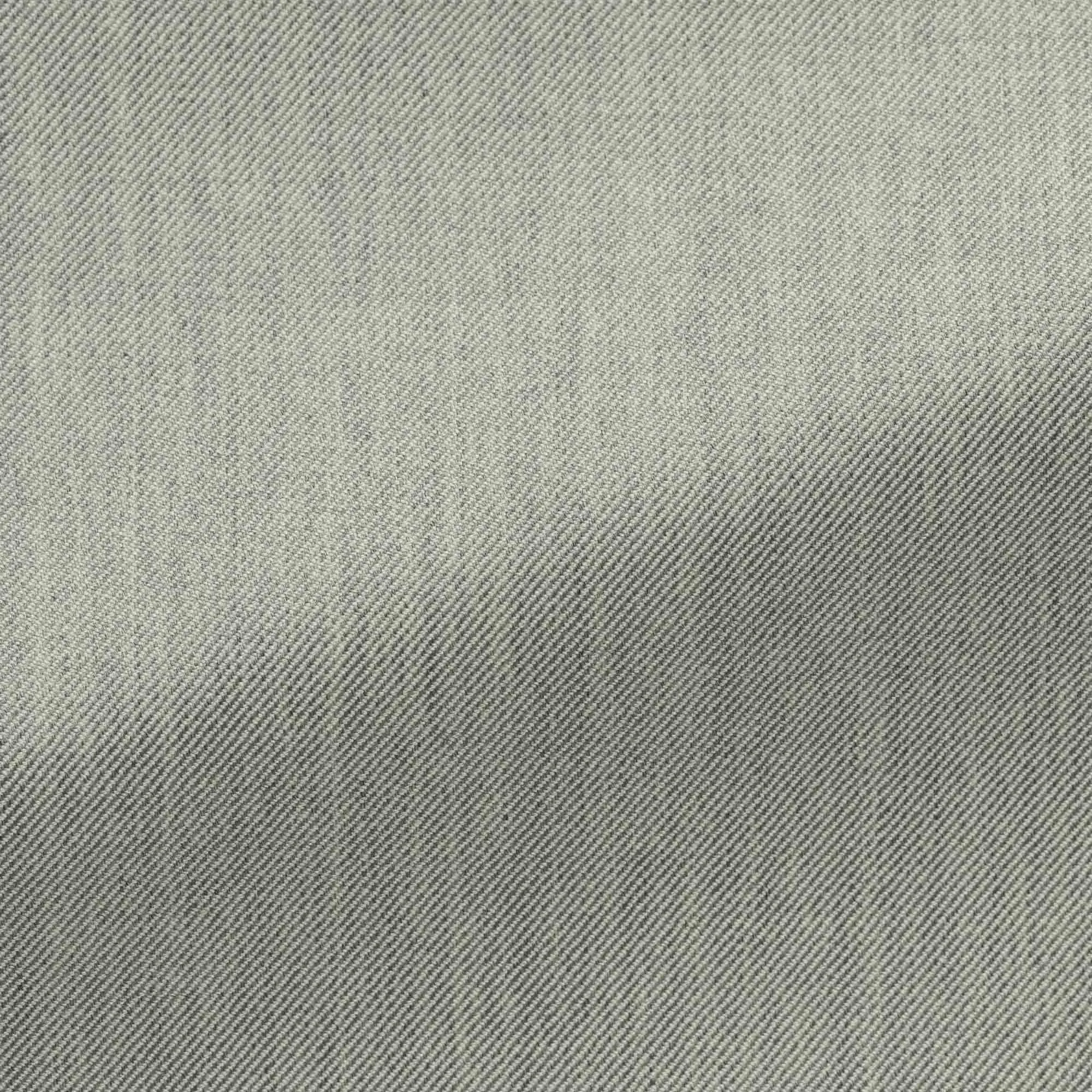 Angelico 365 Doppio Ritorto S130 Merino Wool Twill Smoke Grey Mélange