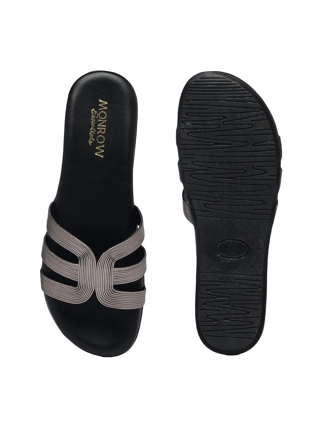 Ariana Black Flats