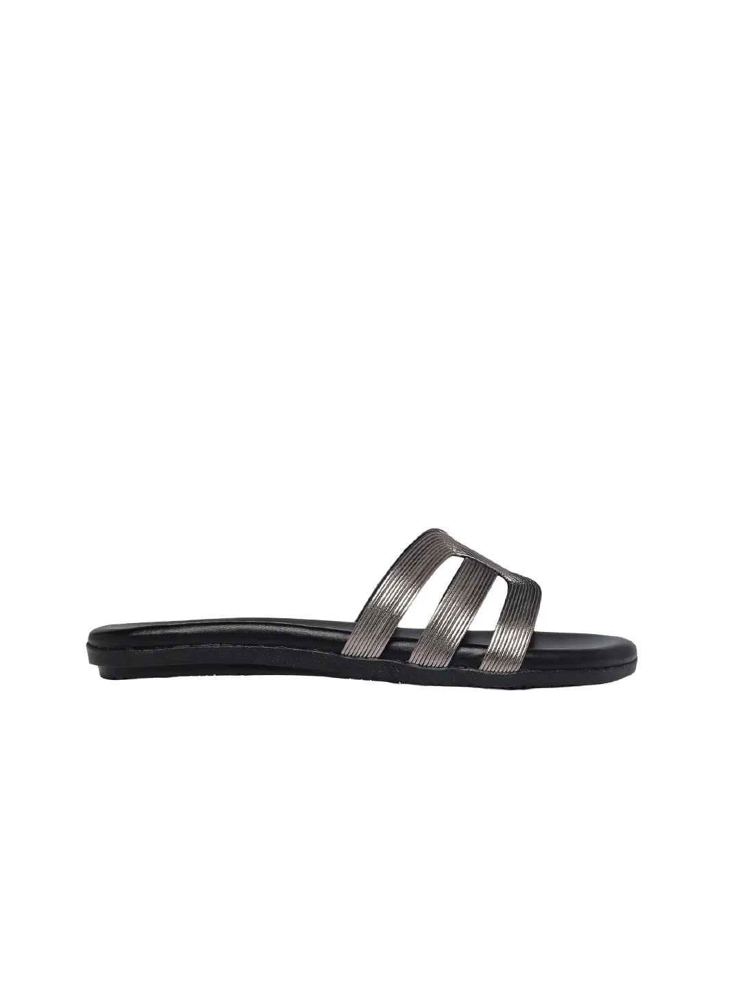 Ariana Black Flats