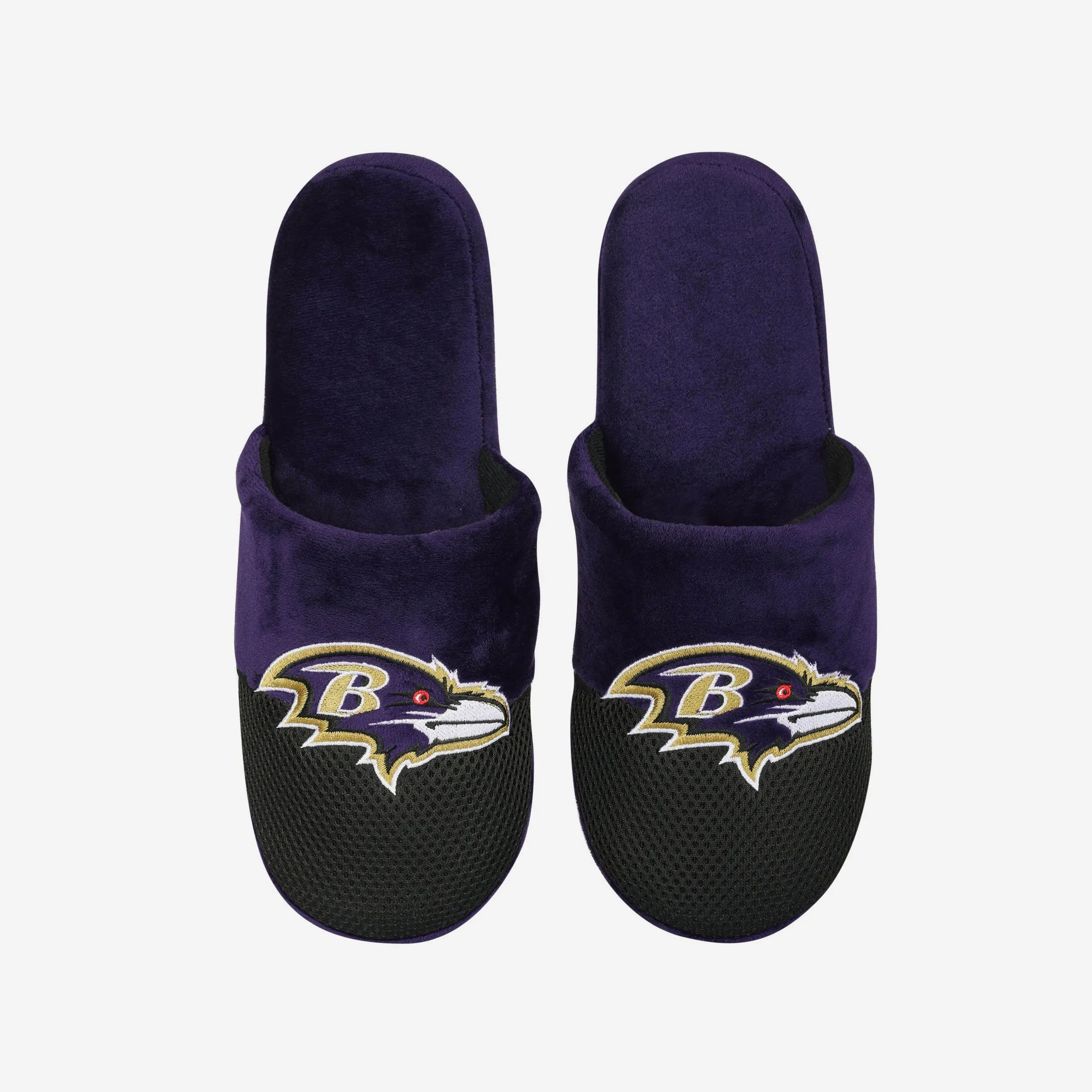 Baltimore Ravens Team Logo Staycation Slipper