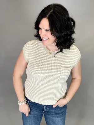 Beige Ivory Andie Top