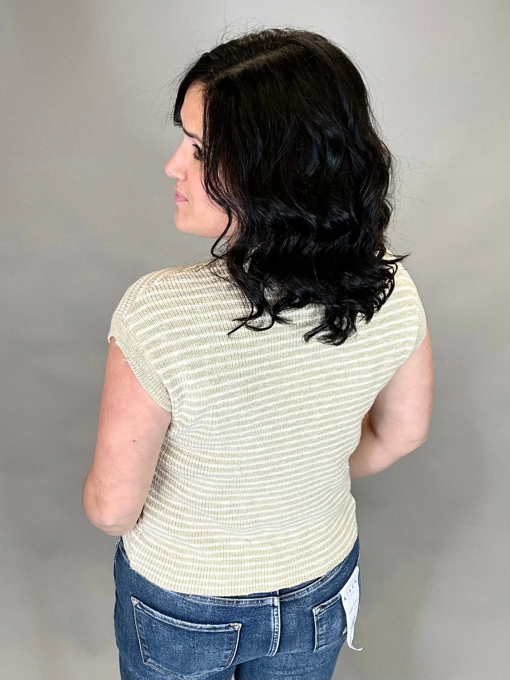 Beige Ivory Andie Top