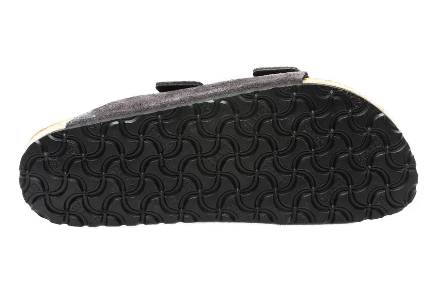 Birkenstock Arizona Velvet Grey Suede Women's