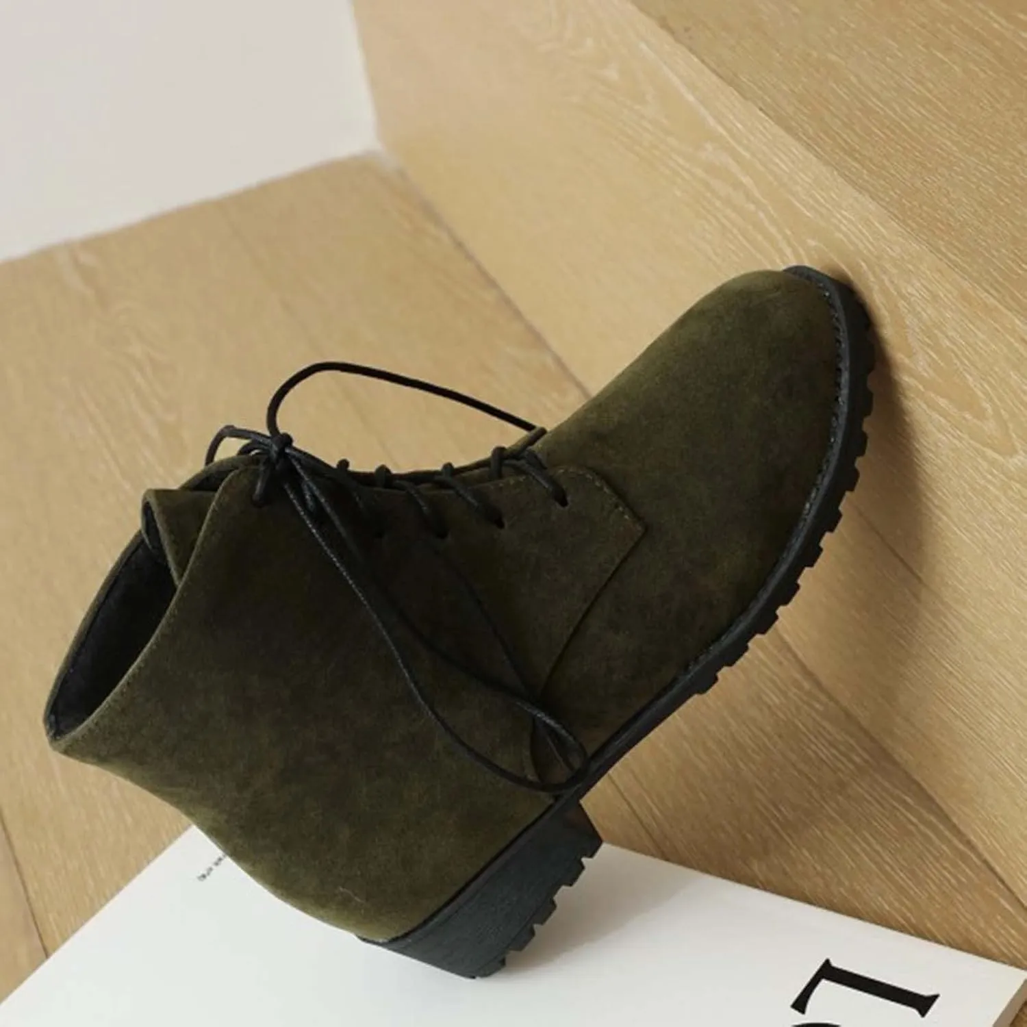 Black Booties for Women Ankle Womens Shoes Booties Comfortable Boots for Men Ankle Bootie for Women with Heel Round Toe Flat Heel Chunky Low Heel Classic Pointed Toe
