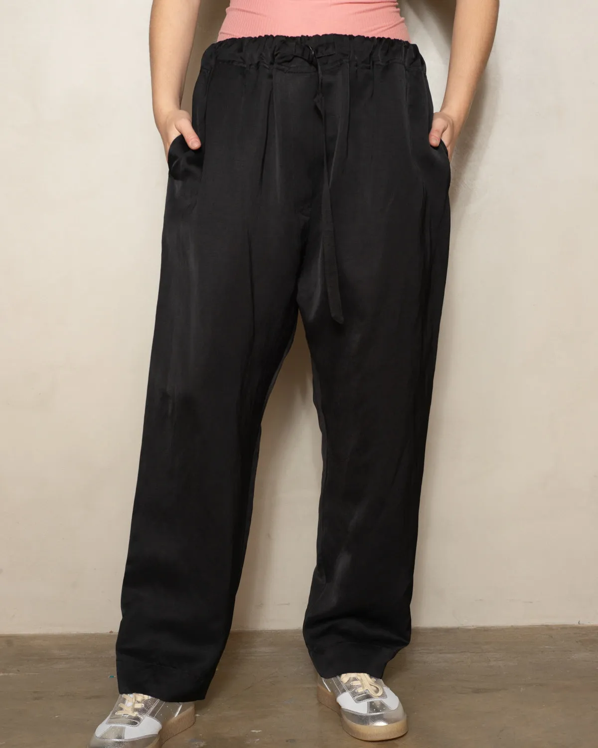 Black Pahur Sarouel Pants
