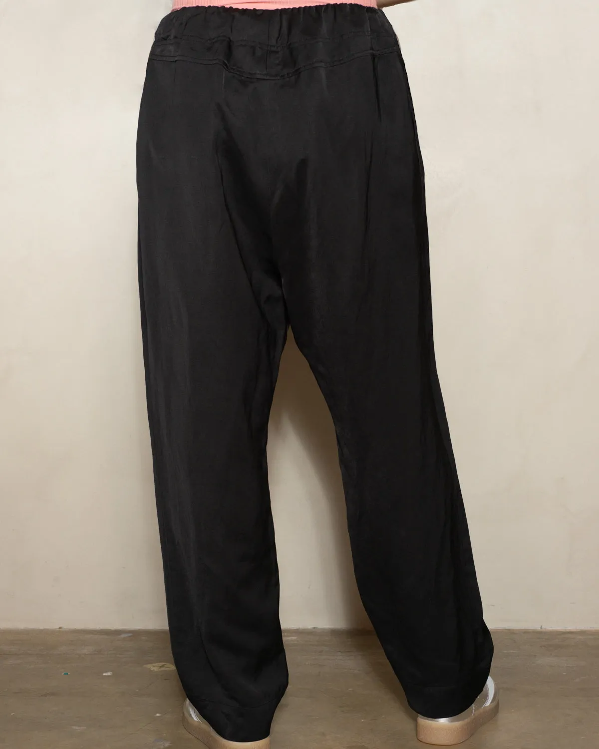 Black Pahur Sarouel Pants