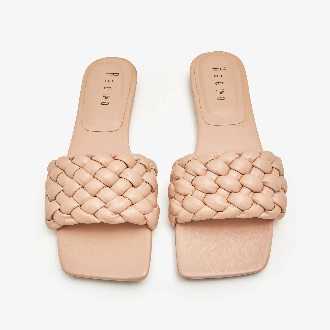 Braided Vamp Flats for Women