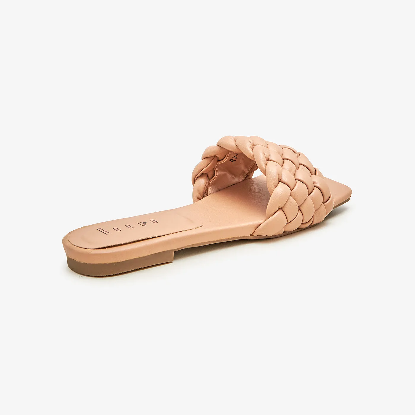Braided Vamp Flats for Women