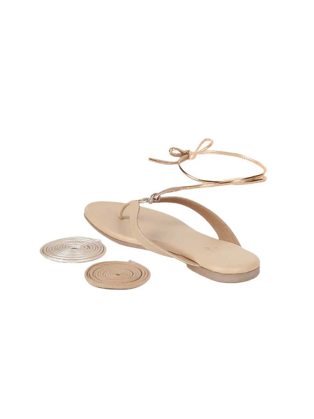Candice Beige Flats