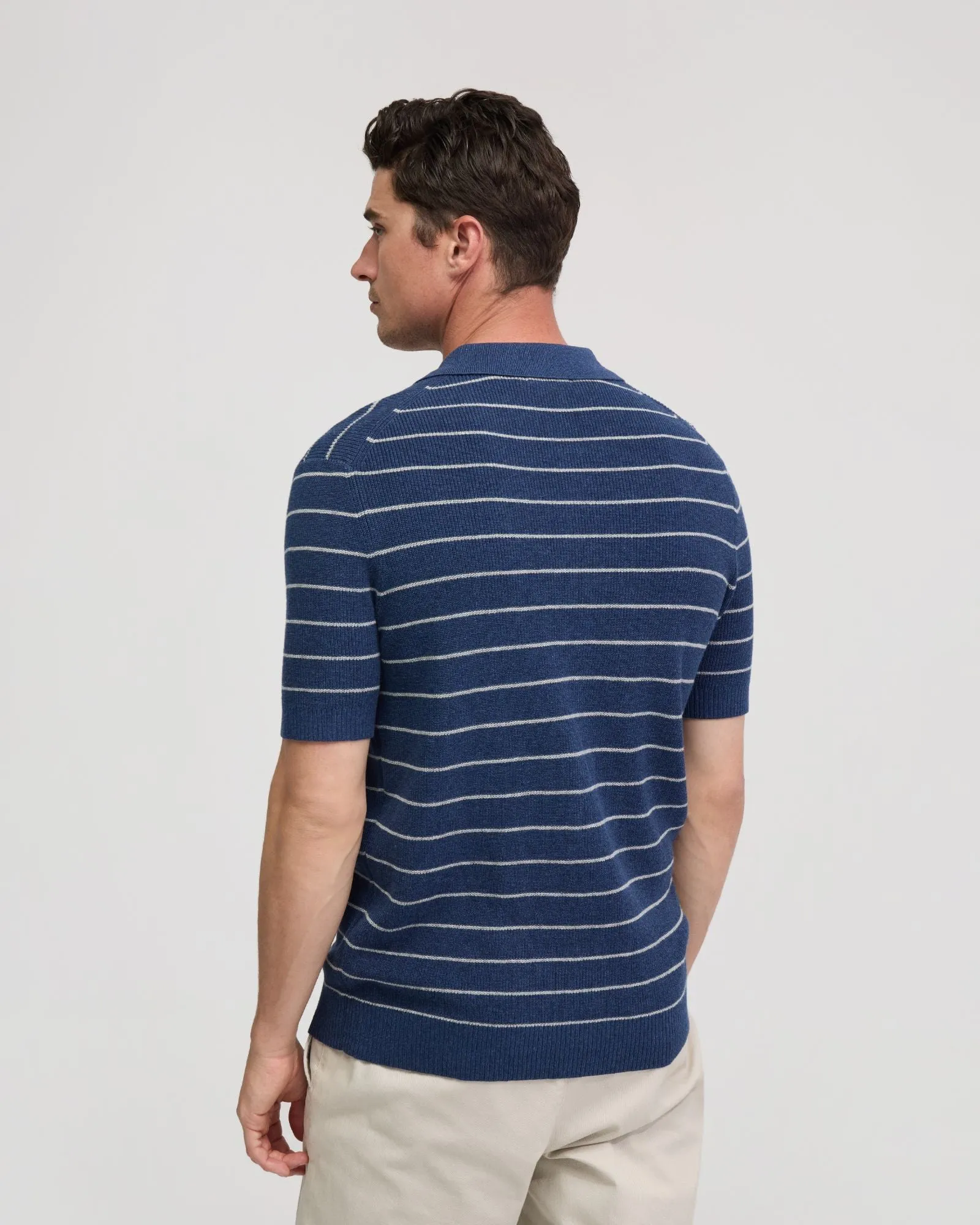 Carlos Stripe Knitted Shirt