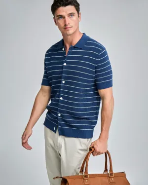 Carlos Stripe Knitted Shirt