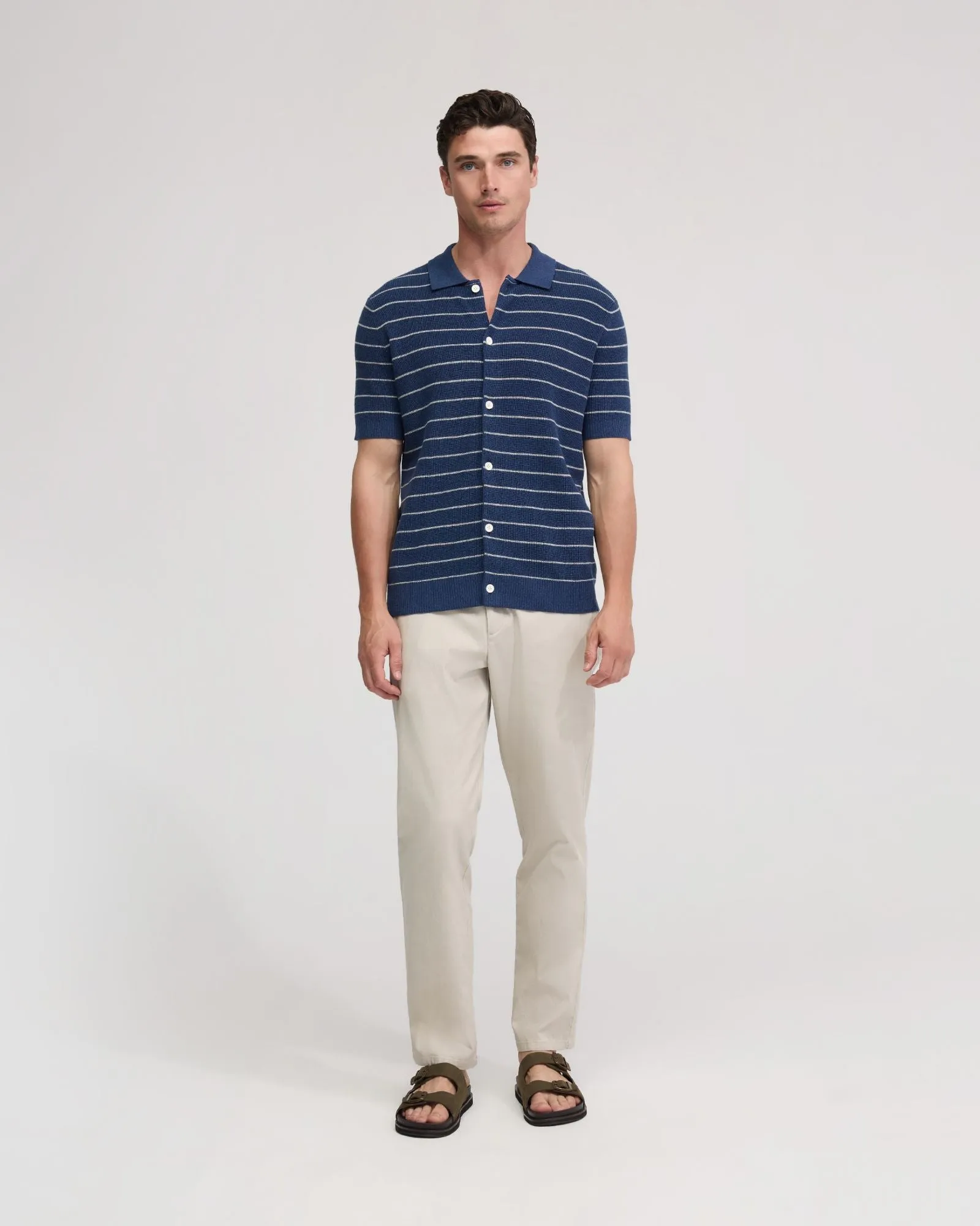 Carlos Stripe Knitted Shirt