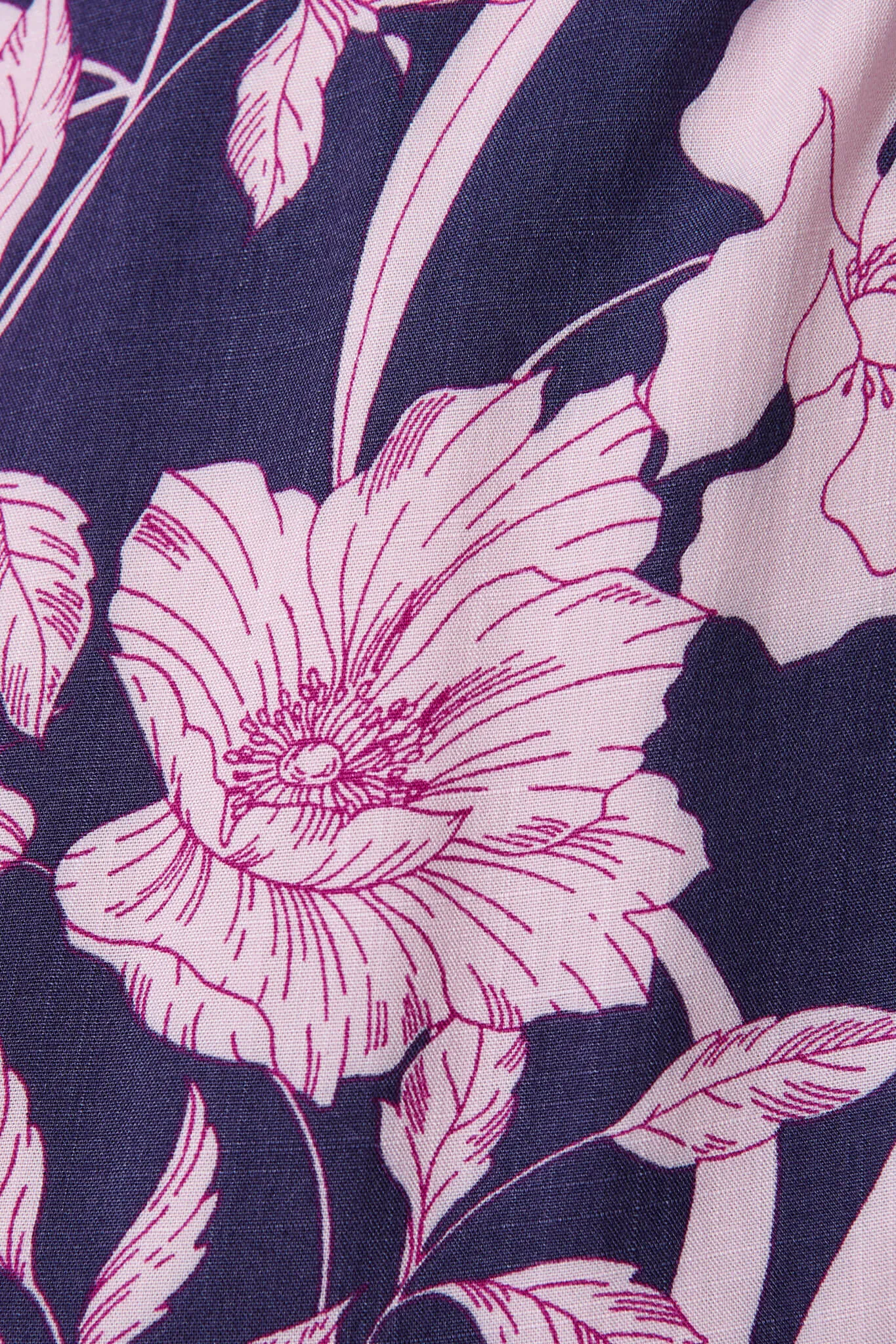 Cecile Dress In Purple Floral