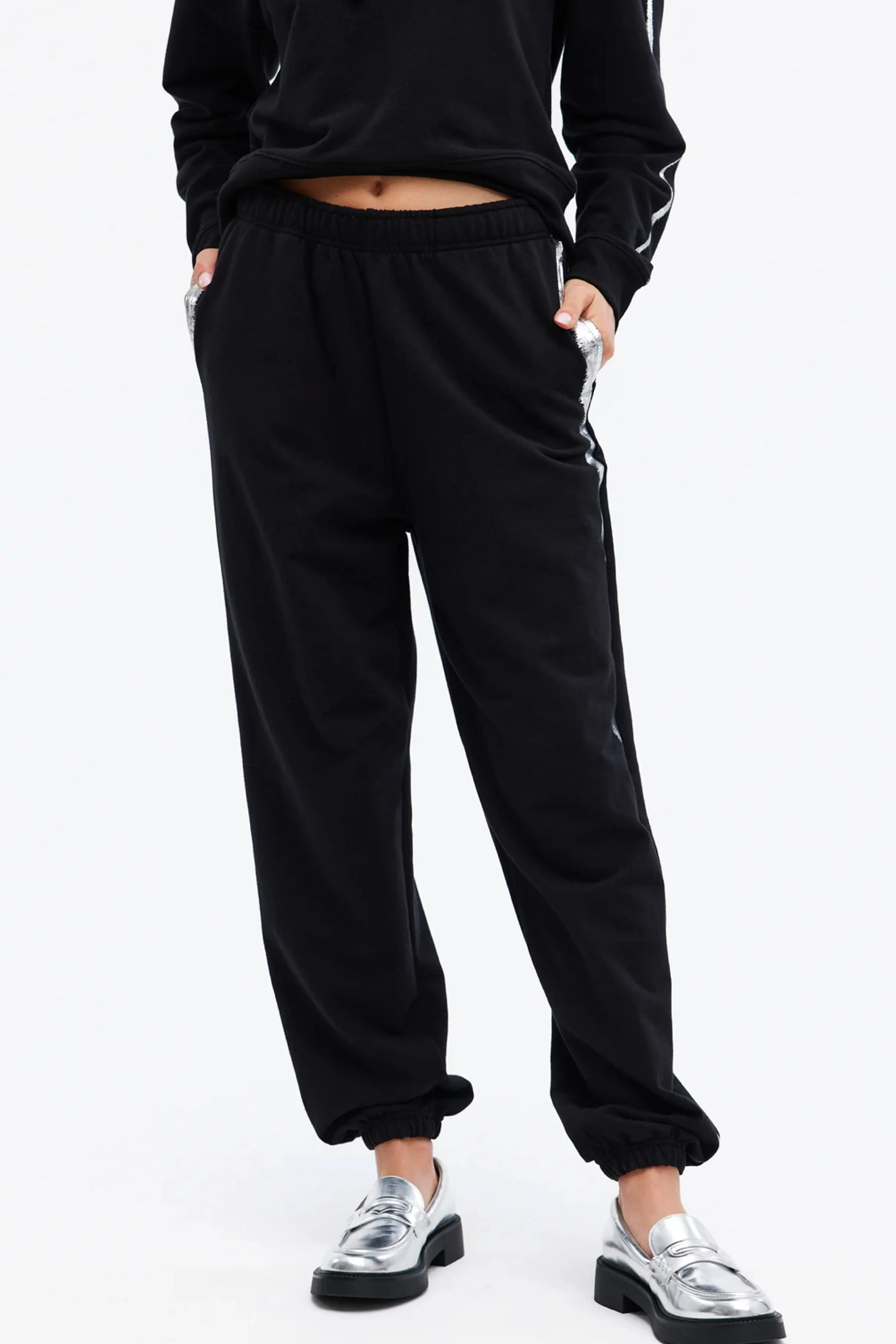 Chanel Metallic Tipped P.E. Sweatpants