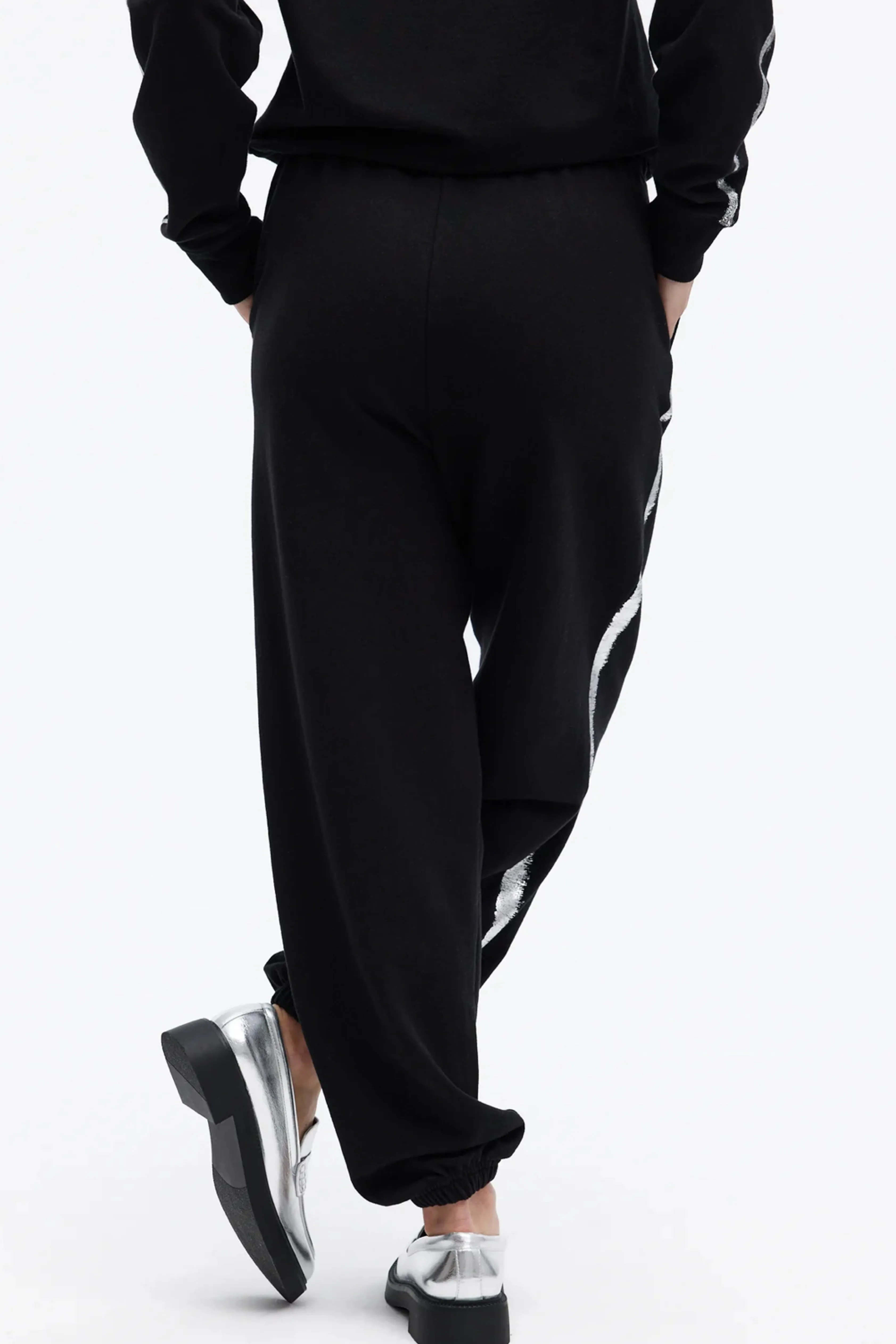 Chanel Metallic Tipped P.E. Sweatpants