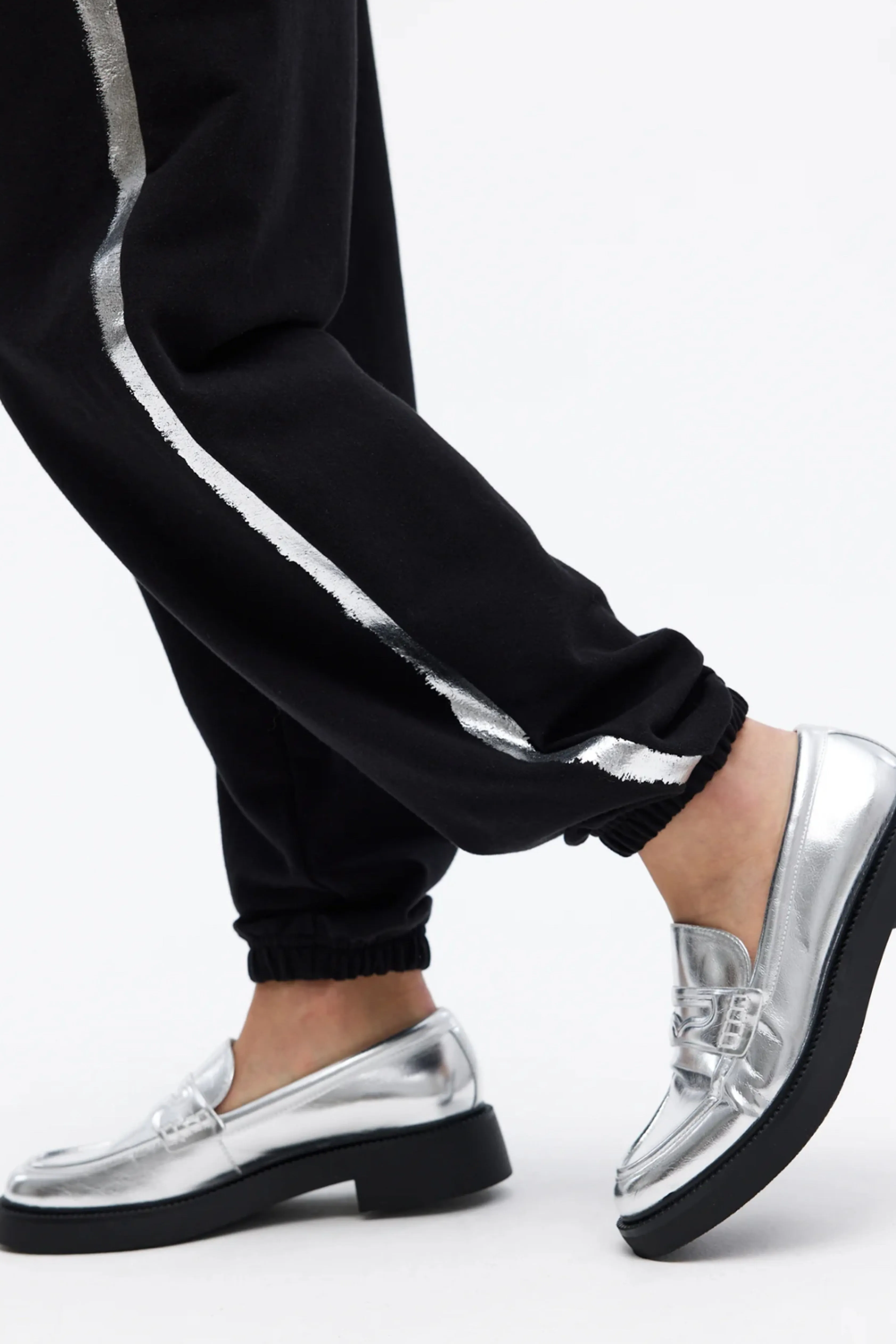 Chanel Metallic Tipped P.E. Sweatpants