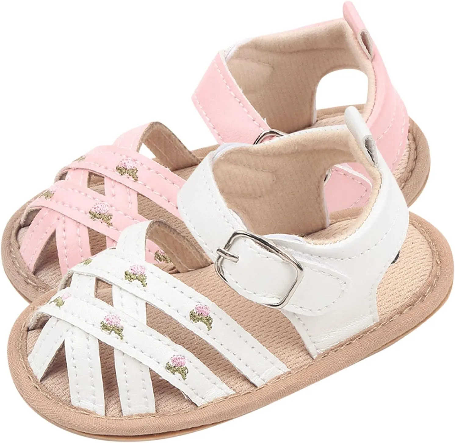 Children Infant Toddler Shoes Girls Sandals Hollow Vamp Design Breathable and Comfortable Infant Boy Sandals