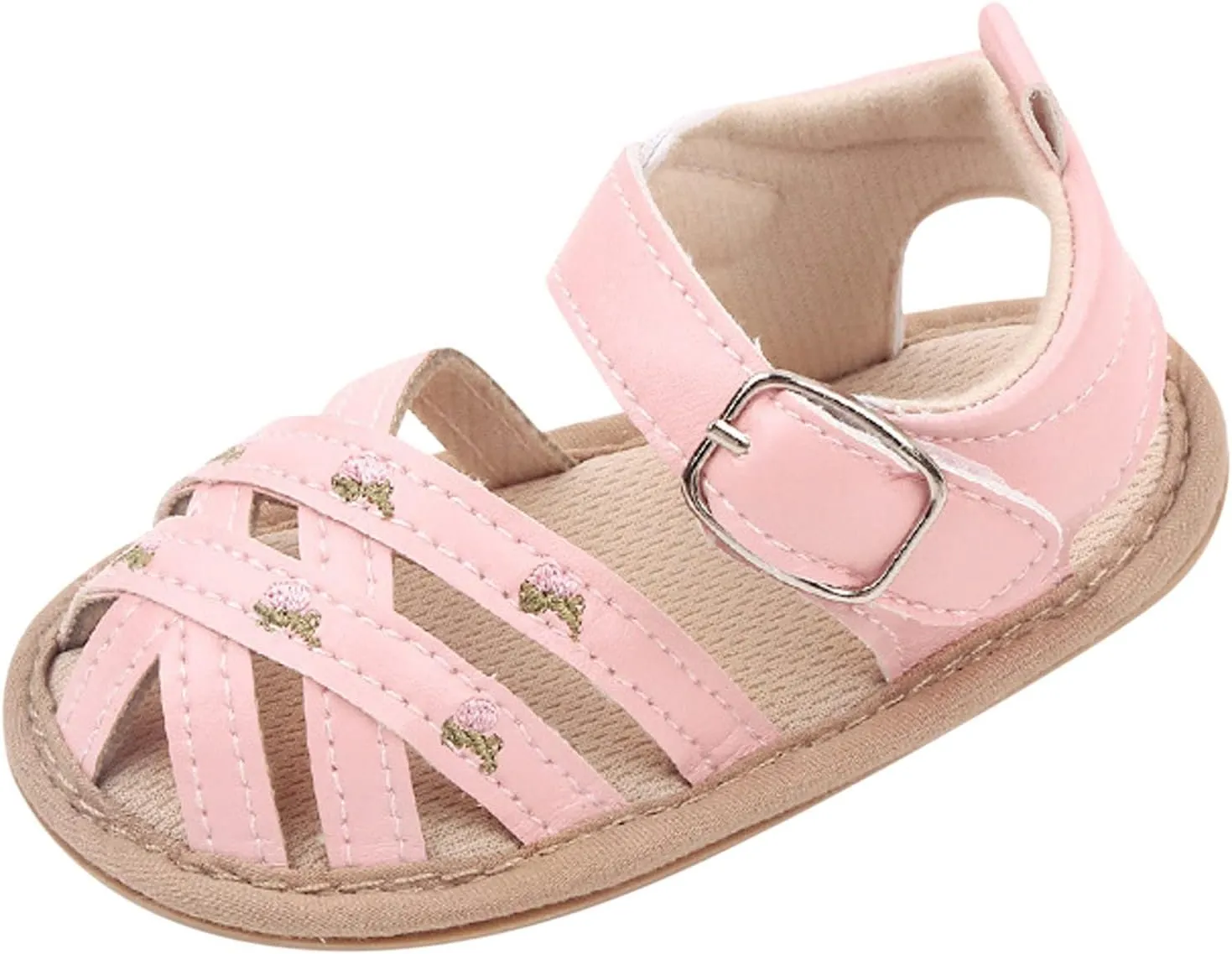 Children Infant Toddler Shoes Girls Sandals Hollow Vamp Design Breathable and Comfortable Infant Boy Sandals