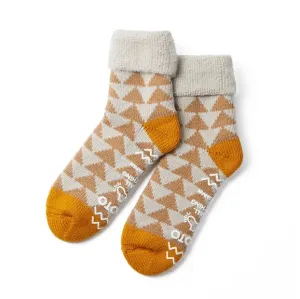Comfy Room Socks Beige/Gold