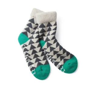 Comfy Room Socks Charcoal / Green