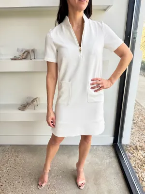 Cream Evert Dress