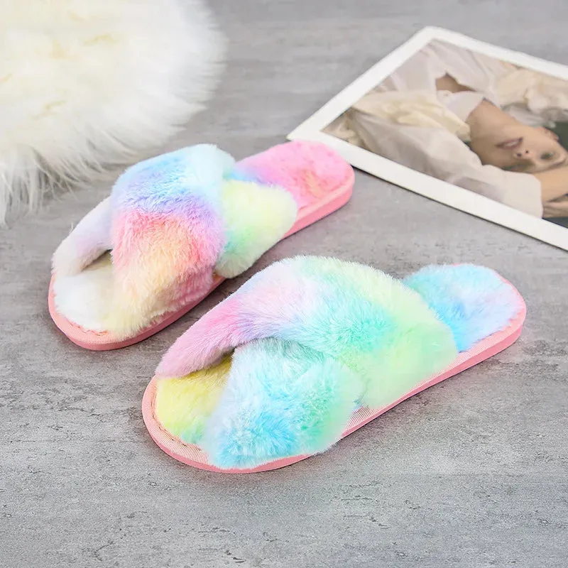 Custom Fluffy Slippers | Custom Bride Slippers | Fluffy Bridesmaid Slippers | Bride Slipper | Personalized Gift for a Best friend | Fluffy Slippers