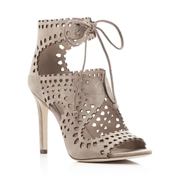 Elysia Perforated Dress Sandals