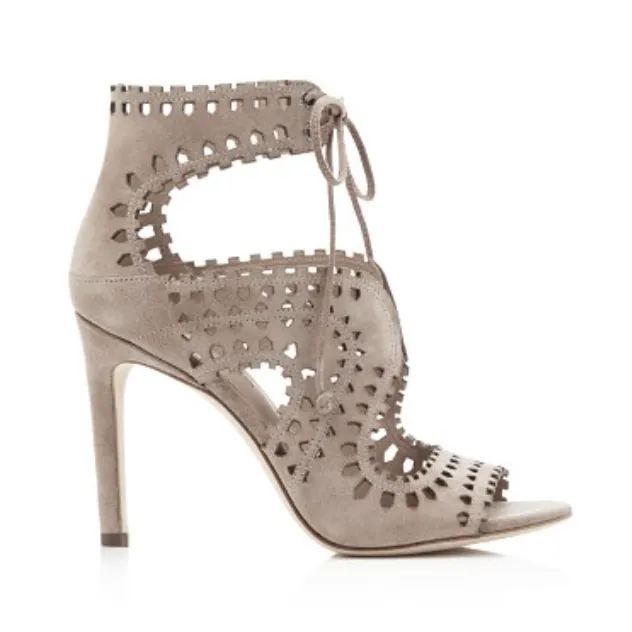 Elysia Perforated Dress Sandals