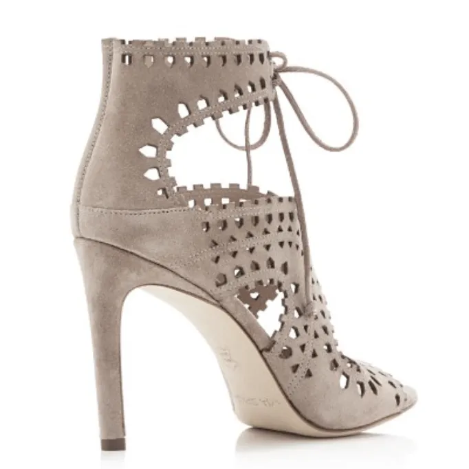 Elysia Perforated Dress Sandals