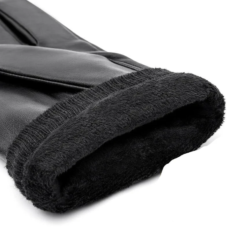 Finn | Luxurious Faux Leather Gloves