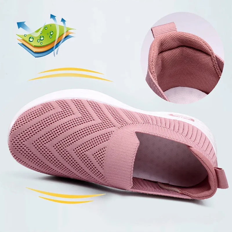 Fiona  Atmungsaktive Damensneaker mit weicher Sohle