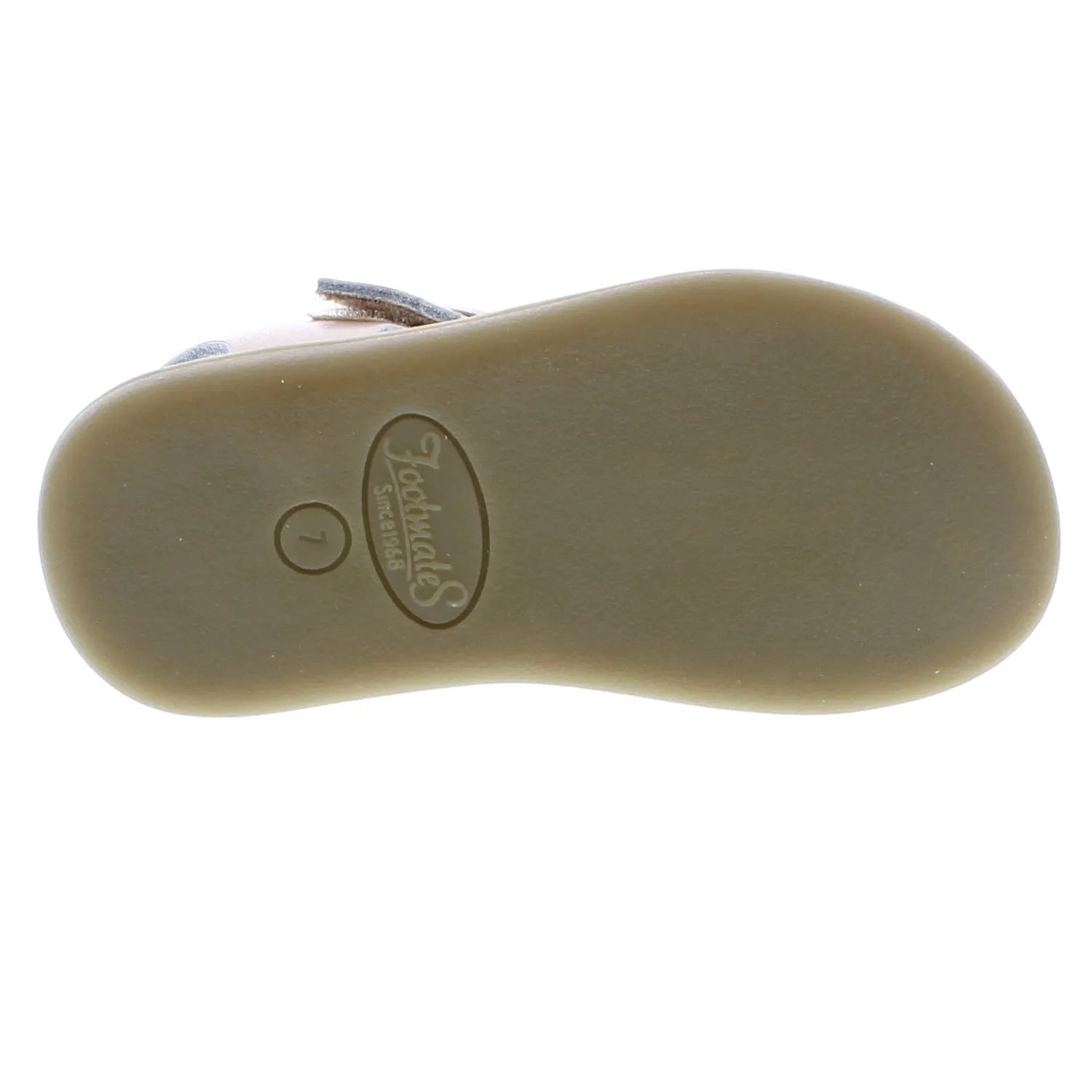 Footmates Eco-Ariel | Rose Gold Microfiber Little Kids Sandals