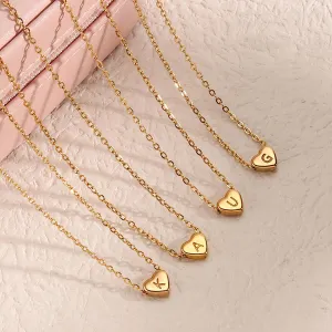 Gold Plated Love Letter Necklace