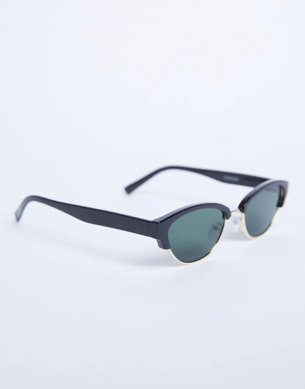 Half Frame Cat Eye Sunglasses