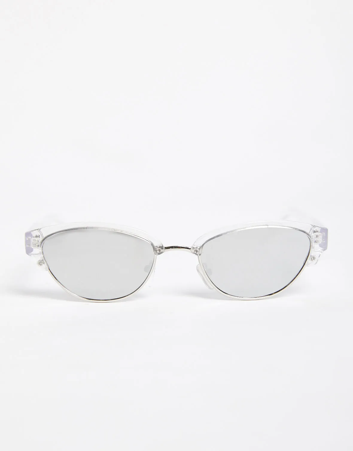 Half Frame Cat Eye Sunglasses