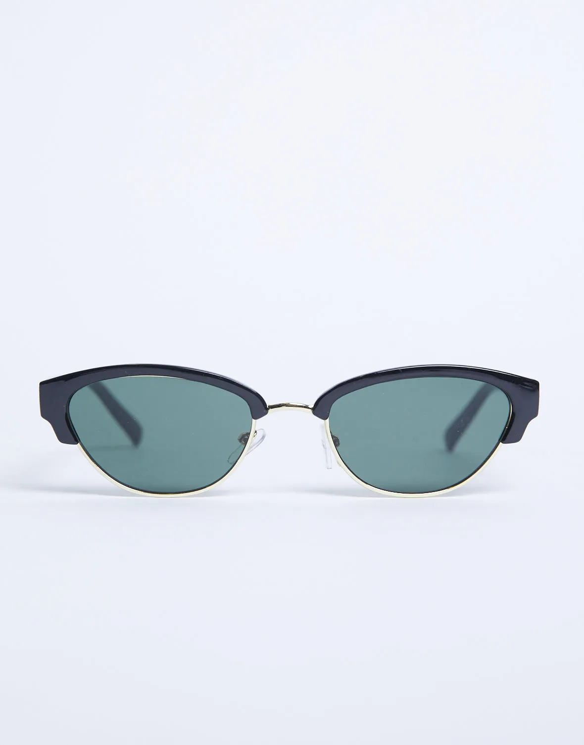 Half Frame Cat Eye Sunglasses