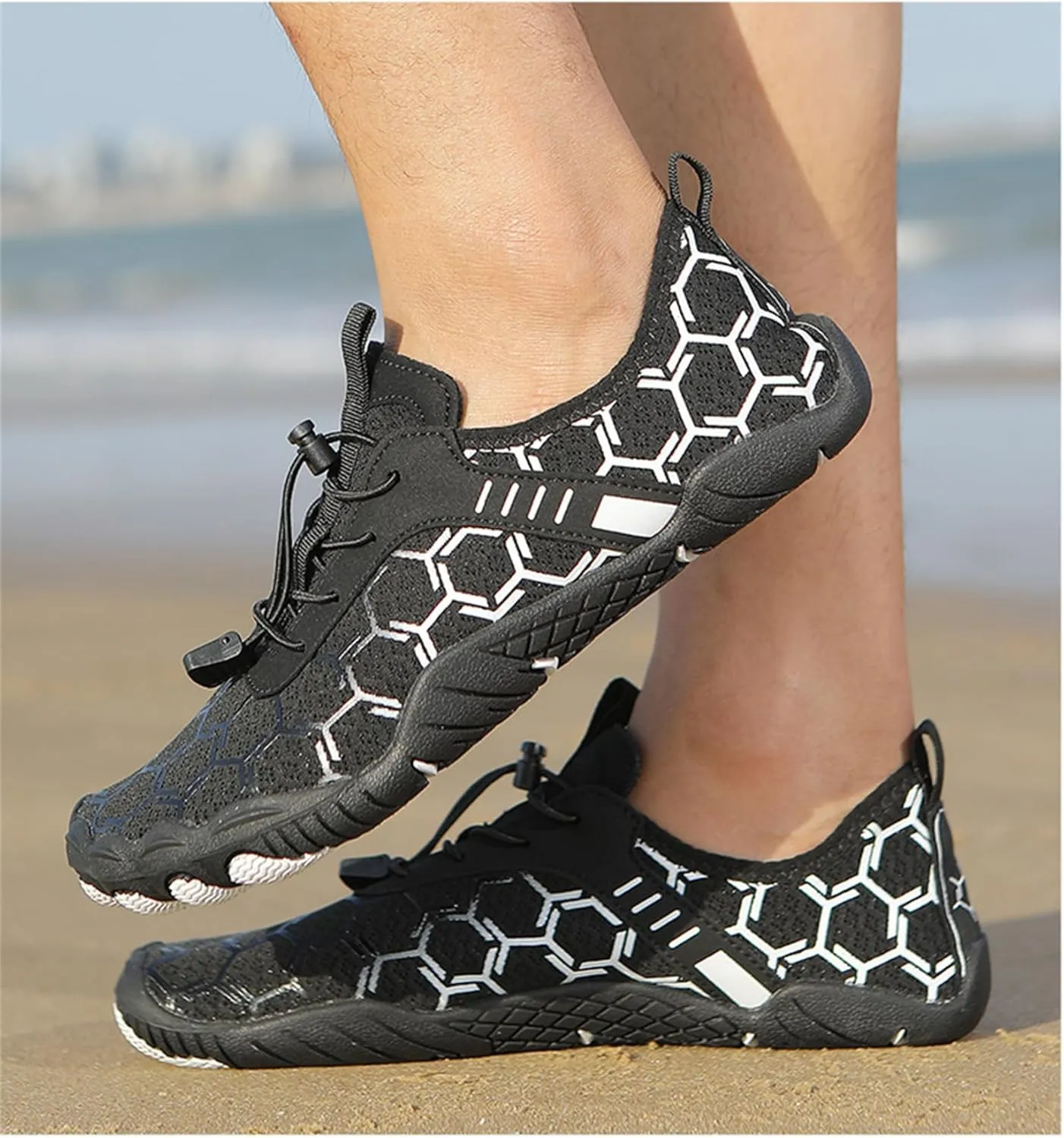 Hike Barefoot Shoes for Women Men, Pro Healthy Non-Slip & Breathable, Womens Barefoot Shoes for Running and Water Activities, Equipped with Drainage Holes