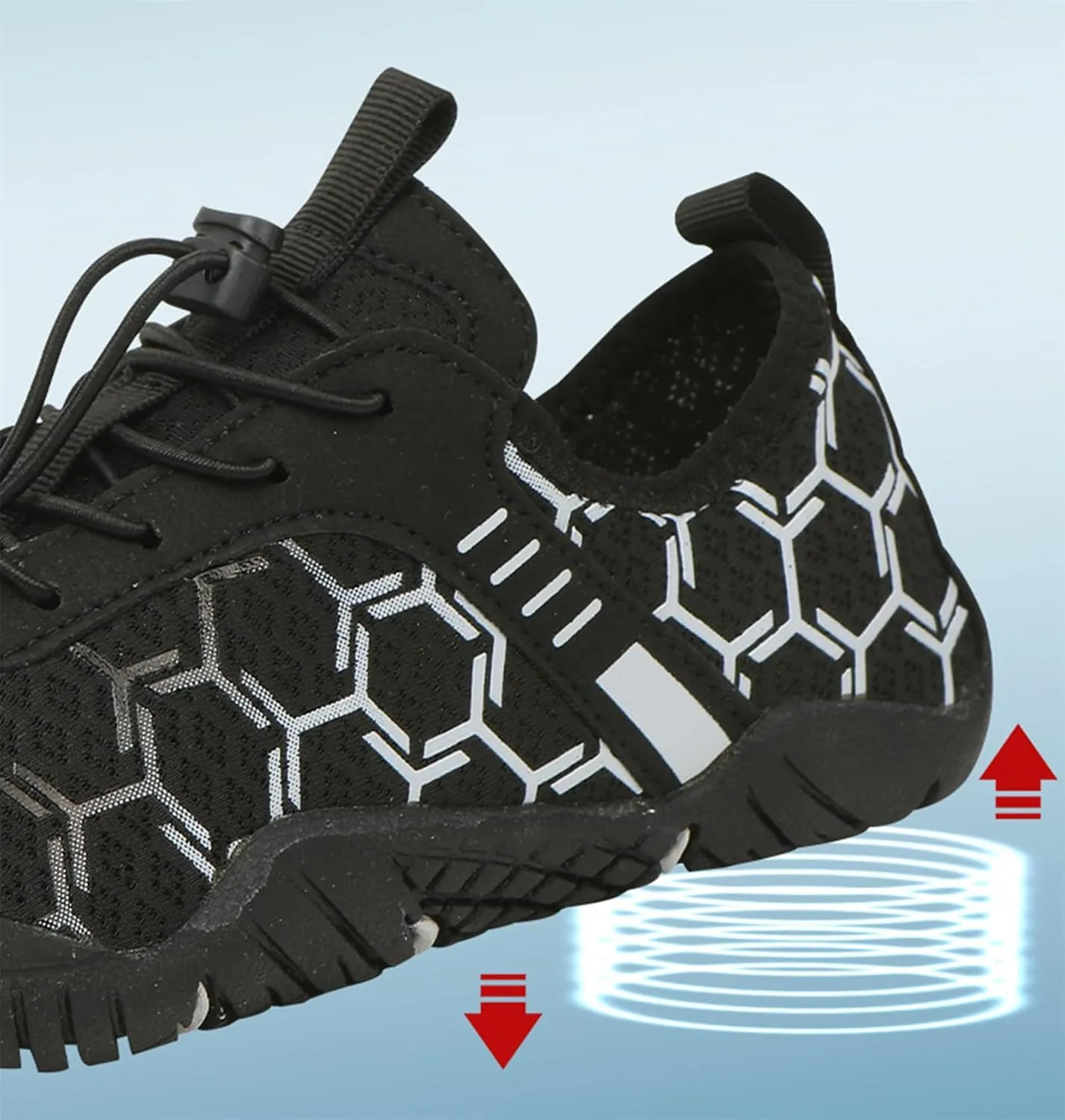 Hike Barefoot Shoes for Women Men, Pro Healthy Non-Slip & Breathable, Womens Barefoot Shoes for Running and Water Activities, Equipped with Drainage Holes