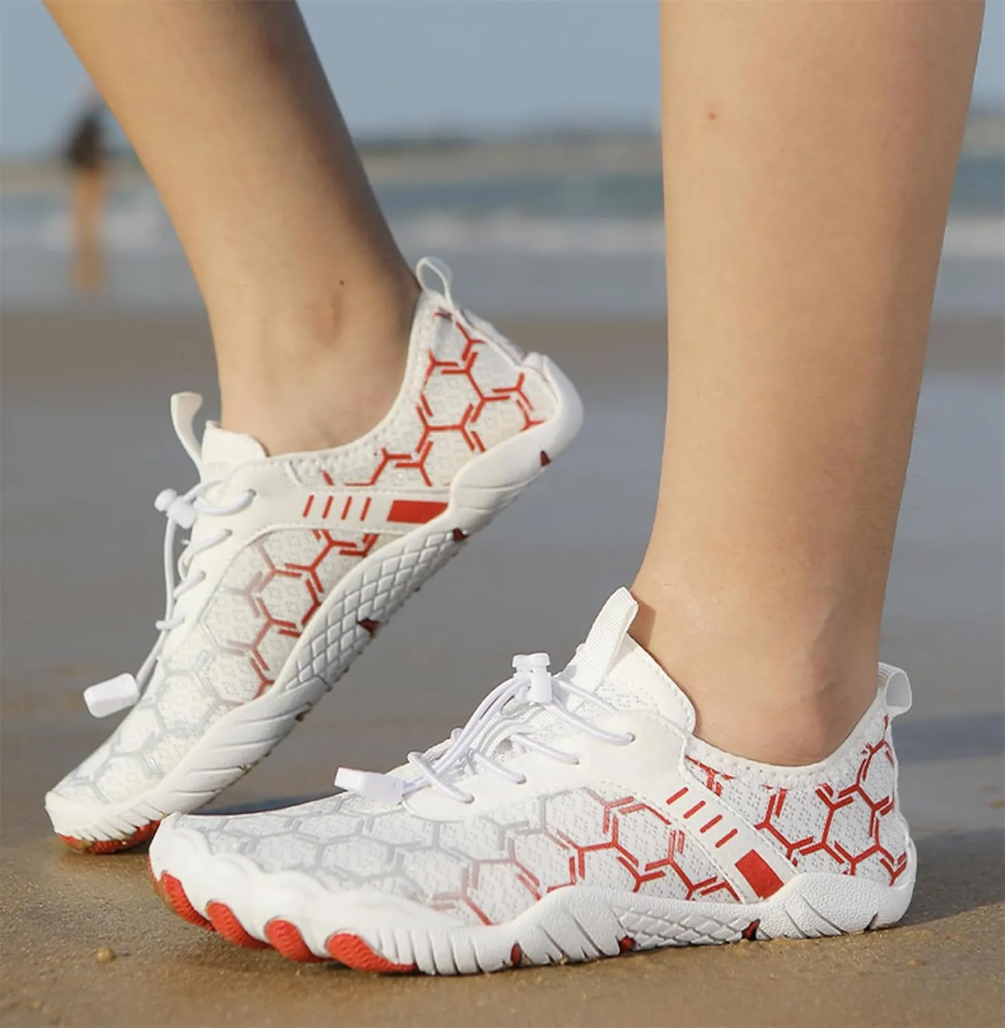 Hike Barefoot Shoes for Women Men, Pro Healthy Non-Slip & Breathable, Womens Barefoot Shoes for Running and Water Activities, Equipped with Drainage Holes